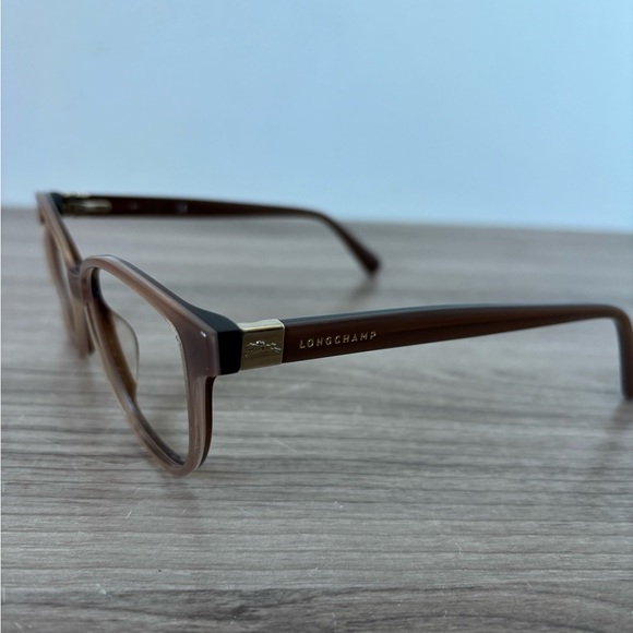 Longchamp Eyeglasses Brown / Silver Eyewear LO2663 272 52 14 *FRAME ONLY*❤️ - Picture 2 of 8